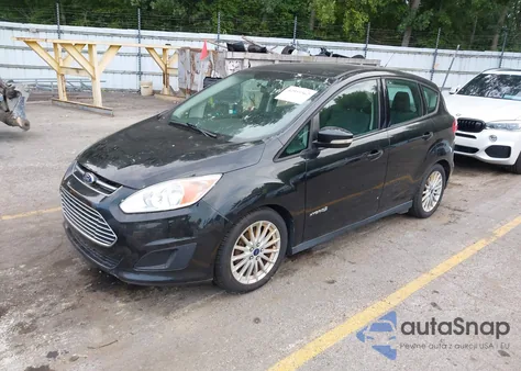 2015 Ford C-Max Hybrid Se из США, поврежденный, VIN 1FADP5AU9FL109792